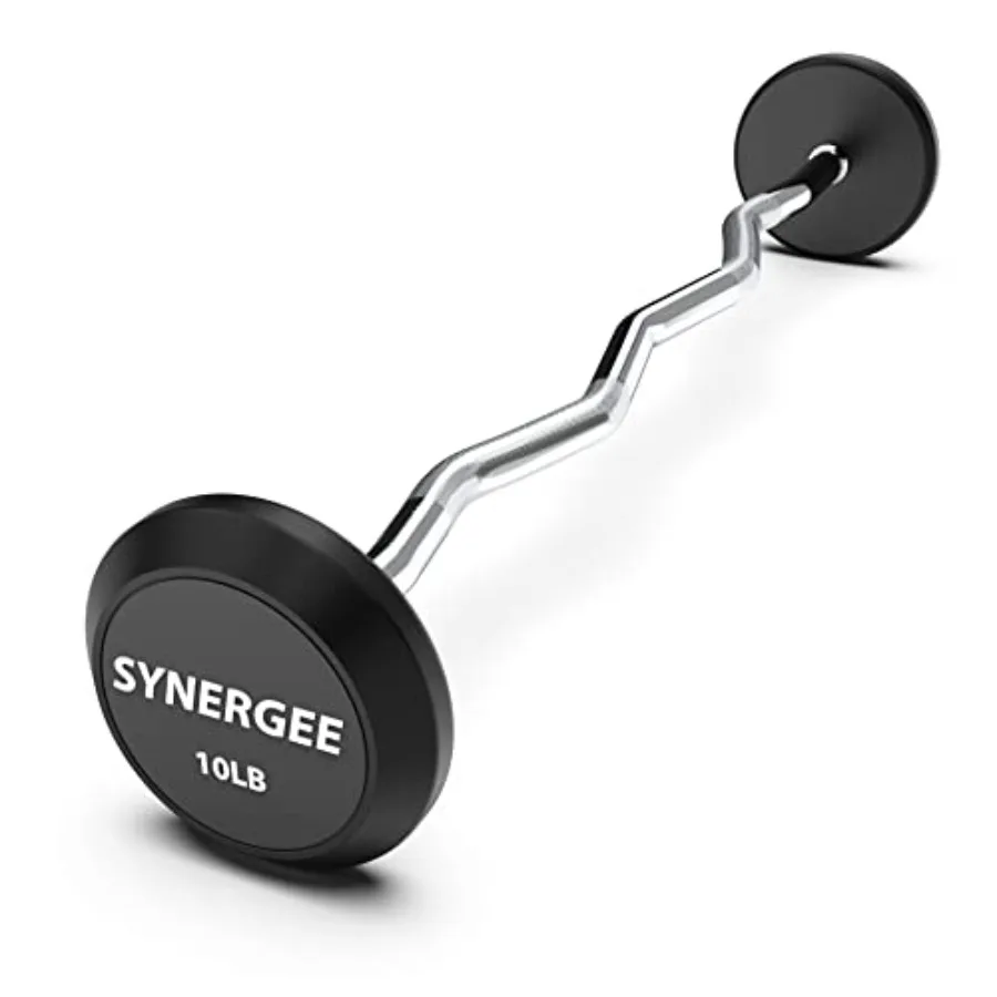 Fixed Easy Curl Bar Pre Weighted Curved Steel Bar with Rubber Weights - Fixed Weight
Fixed Easy Curl Bar Pre Weighted Curved Steel Bar with Rubber Weights - Fixed Weight