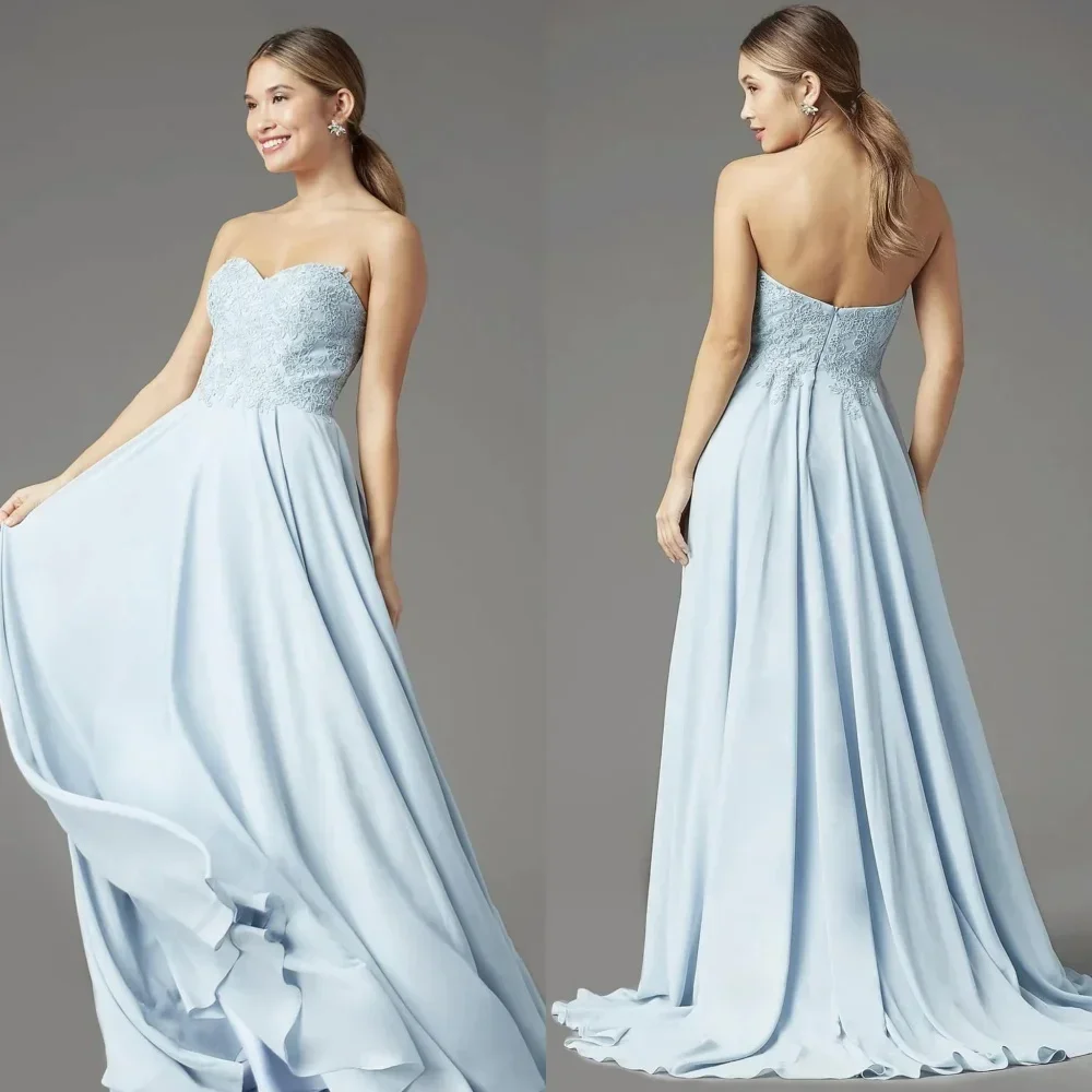 Customized Jersey Flower Ruched Cocktail Party A-line Sweetheart Bespoke Occasion Gown Long Dresses
Customized Jersey Flower Ruched Cocktail Party A-line Sweetheart Bespoke Occasion Gown Long Dresses
