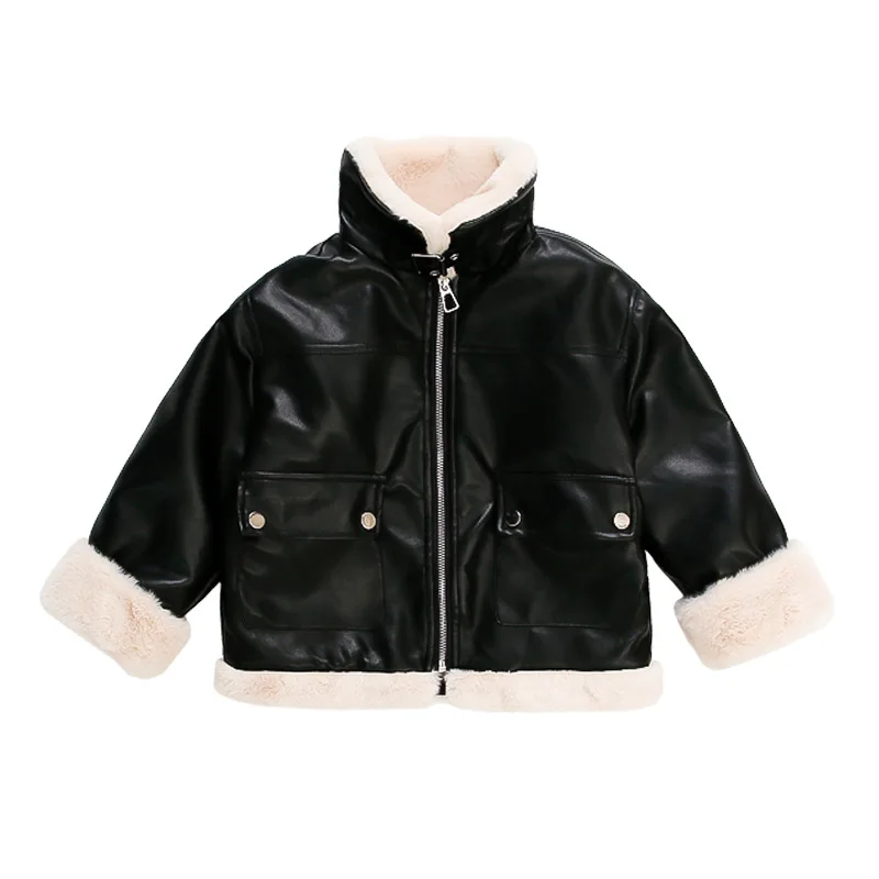 Winter toddler kids girls' clothes outfits plush warm leather jacket outerwear design for children girls' clothing jackets coats
Winter toddler kids girls' clothes outfits plush warm leather jacket outerwear design for children girls' clothing jackets coats