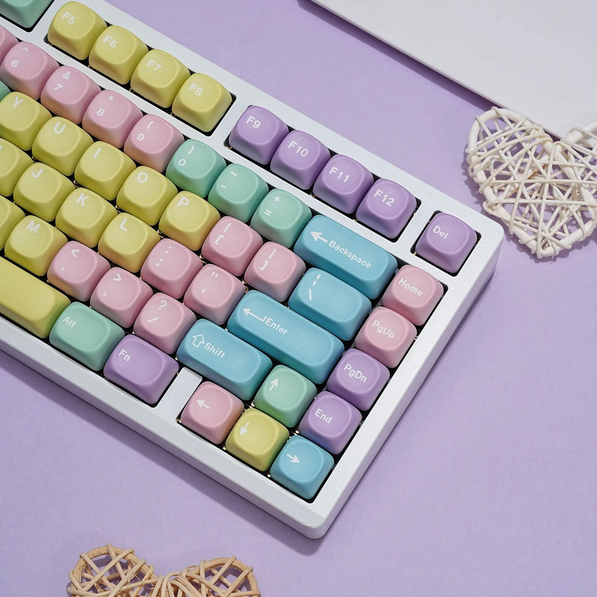Candy MOA Profile PBT Mechanical Keyboard Keycap Abnt2 Spanish French Russian German Korean UK Japanese Keycaps ISO 7U Key Caps
Candy MOA Profile PBT Mechanical Keyboard Keycap Abnt2 Spanish French Russian German Korean UK Japanese Keycaps ISO 7U Key Caps