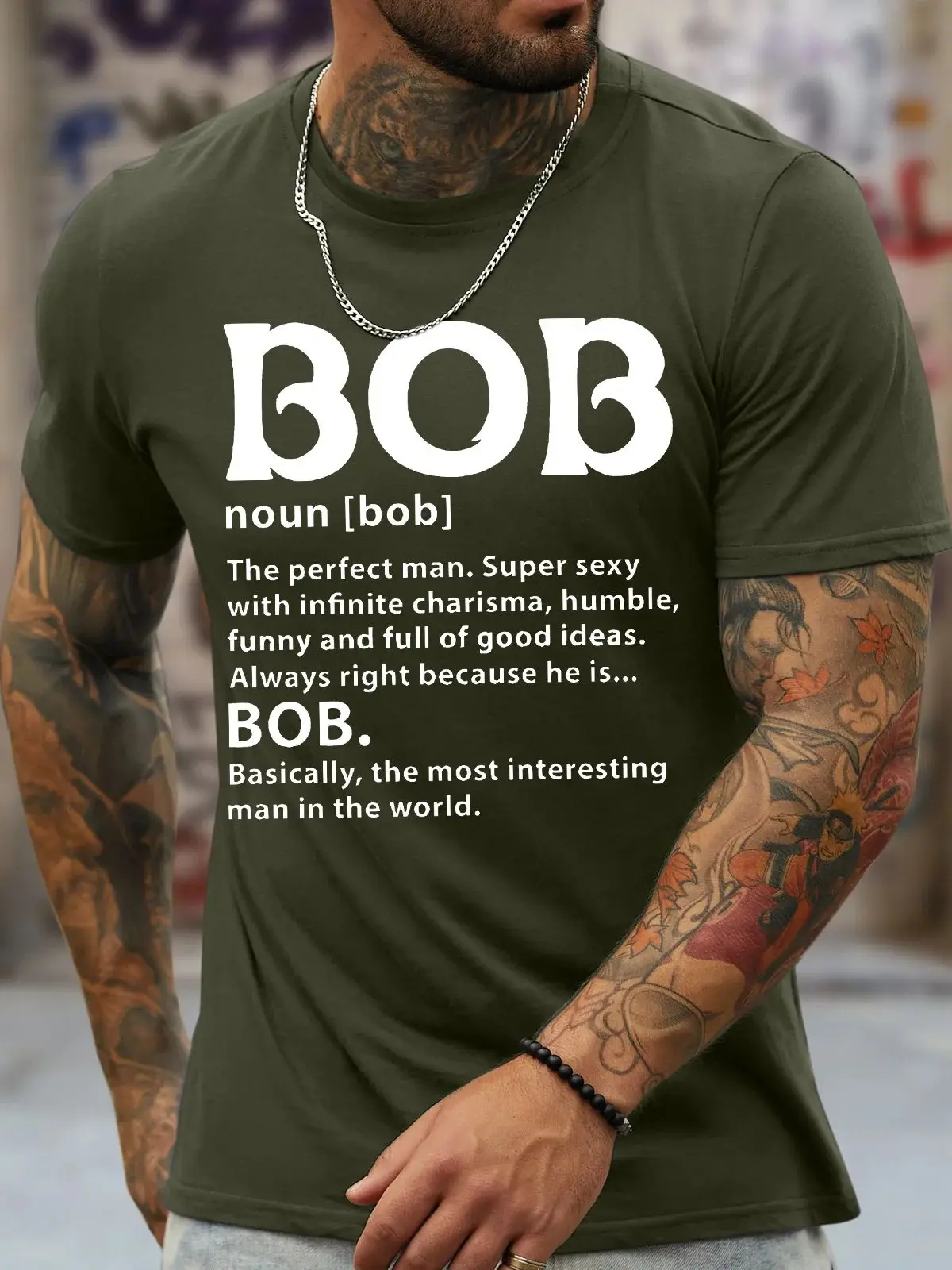 Men's Funny Bob The Perfect Man Graphic Printing Cotton Text Letters Loose Casual T-Shirt ONeck T Shirt Boyfriend Dad Gift Idea
Men's Funny Bob The Perfect Man Graphic Printing Cotton Text Letters Loose Casual T-Shirt ONeck T Shirt Boyfriend Dad Gift Idea
