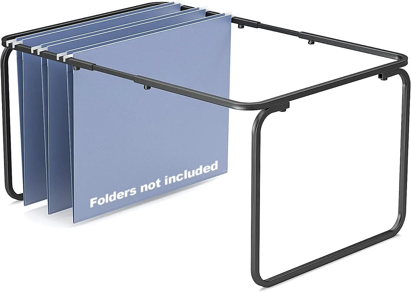 Adjustable Hanging File Folder Frame 16-25", Heavy Duty Steel, Letter/Legal Size, Desktop Organizer
Adjustable Hanging File Folder Frame 16-25", Heavy Duty Steel, Letter/Legal Size, Desktop Organizer
