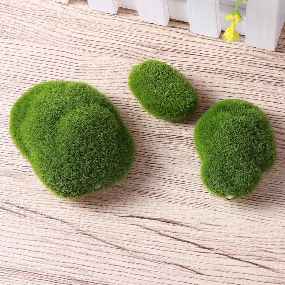 Artificial Moss Rocks Green balls Realistic Shape Ideal for Woodland Wreaths Fairy Gardens Terrariums Floral Design Vases
Artificial Moss Rocks Green balls Realistic Shape Ideal for Woodland Wreaths Fairy Gardens Terrariums Floral Design Vases