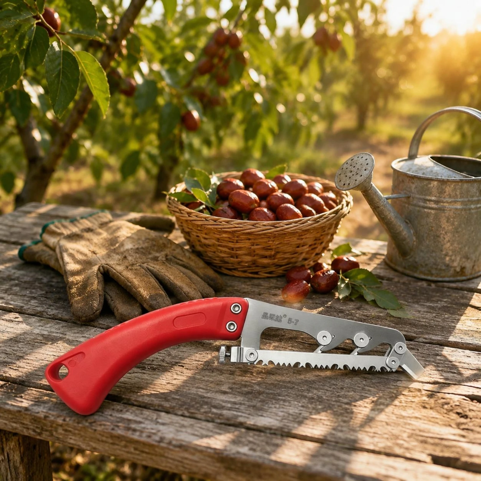 Girdling Saw Red Handle Folding Tree Saw Handheld Compact for Seedling Work
Girdling Saw Red Handle Folding Tree Saw Handheld Compact for Seedling Work