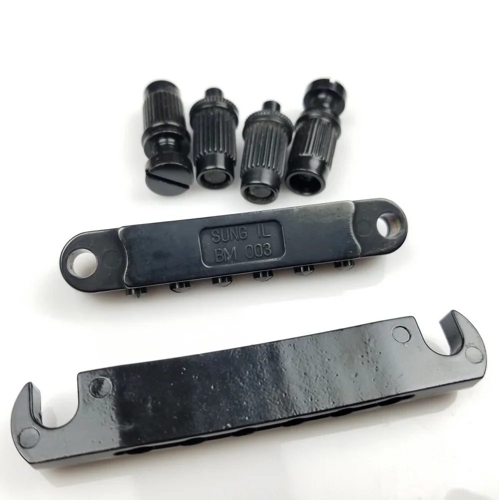 1 Set Black Tune-O-Matic SG Electric Guitar Bridge And Taiiece For MADE IN KOREA
1 Set Black Tune-O-Matic SG Electric Guitar Bridge And Taiiece For MADE IN KOREA
