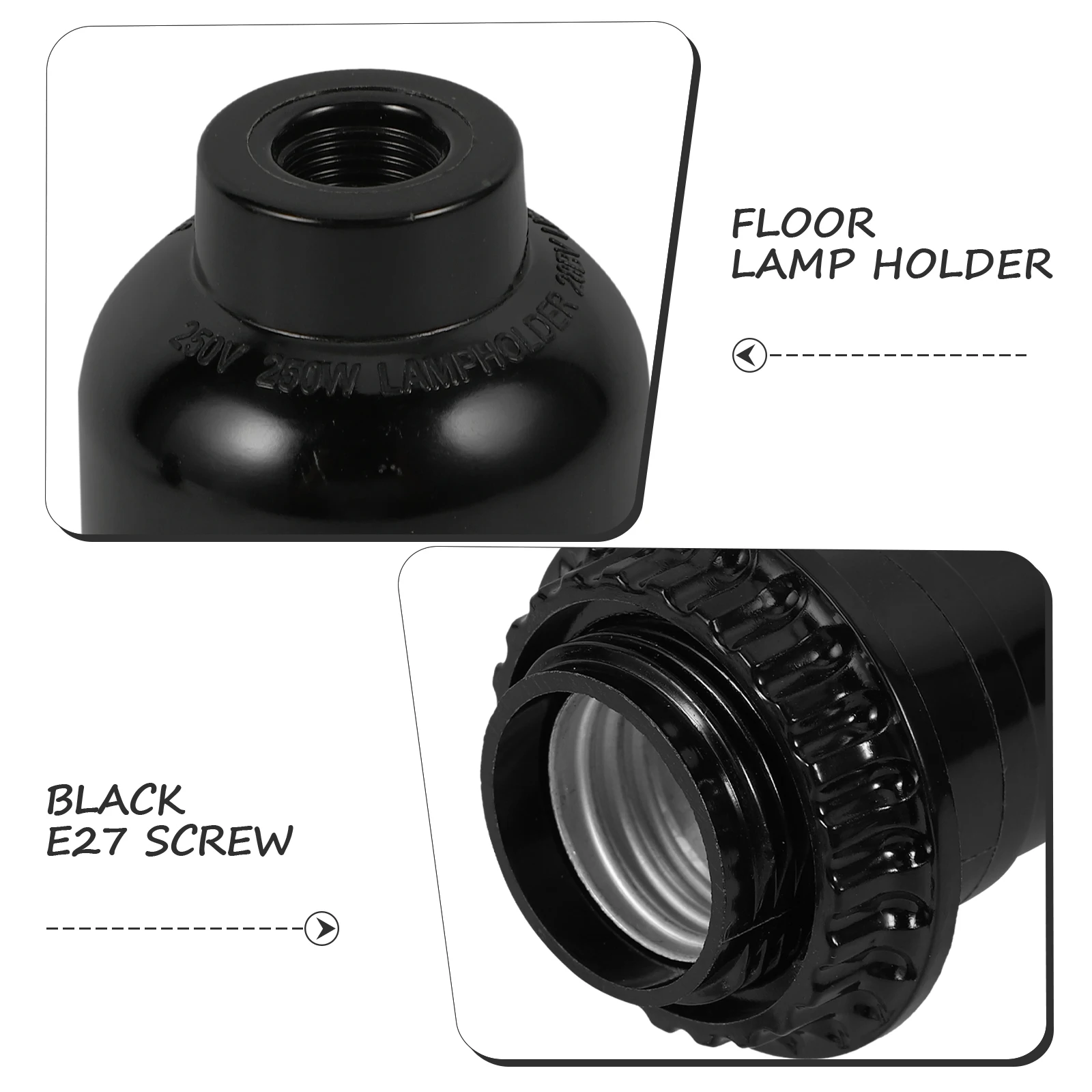 2Pcs Lamp Bases with Switch E27 Socket Holder Plastic Lamp Base for Bulb Fixtures Easy Install Pendant Lighting Upgrade
2Pcs Lamp Bases with Switch E27 Socket Holder Plastic Lamp Base for Bulb Fixtures Easy Install Pendant Lighting Upgrade