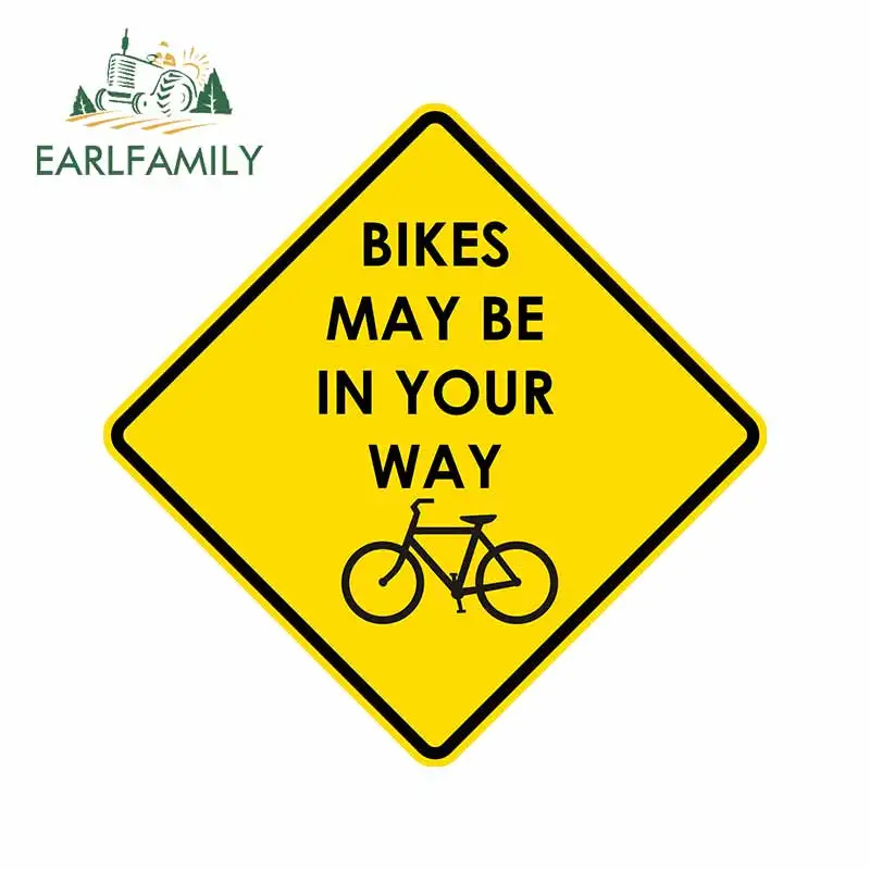 EARLFAMILY 13cm x 13cm for Bikes Maybe In Your Way Laptop Personality Anime Car Stickers Scratch-Proof Decal Bumper Decoration
EARLFAMILY 13cm x 13cm for Bikes Maybe In Your Way Laptop Personality Anime Car Stickers Scratch-Proof Decal Bumper Decoration