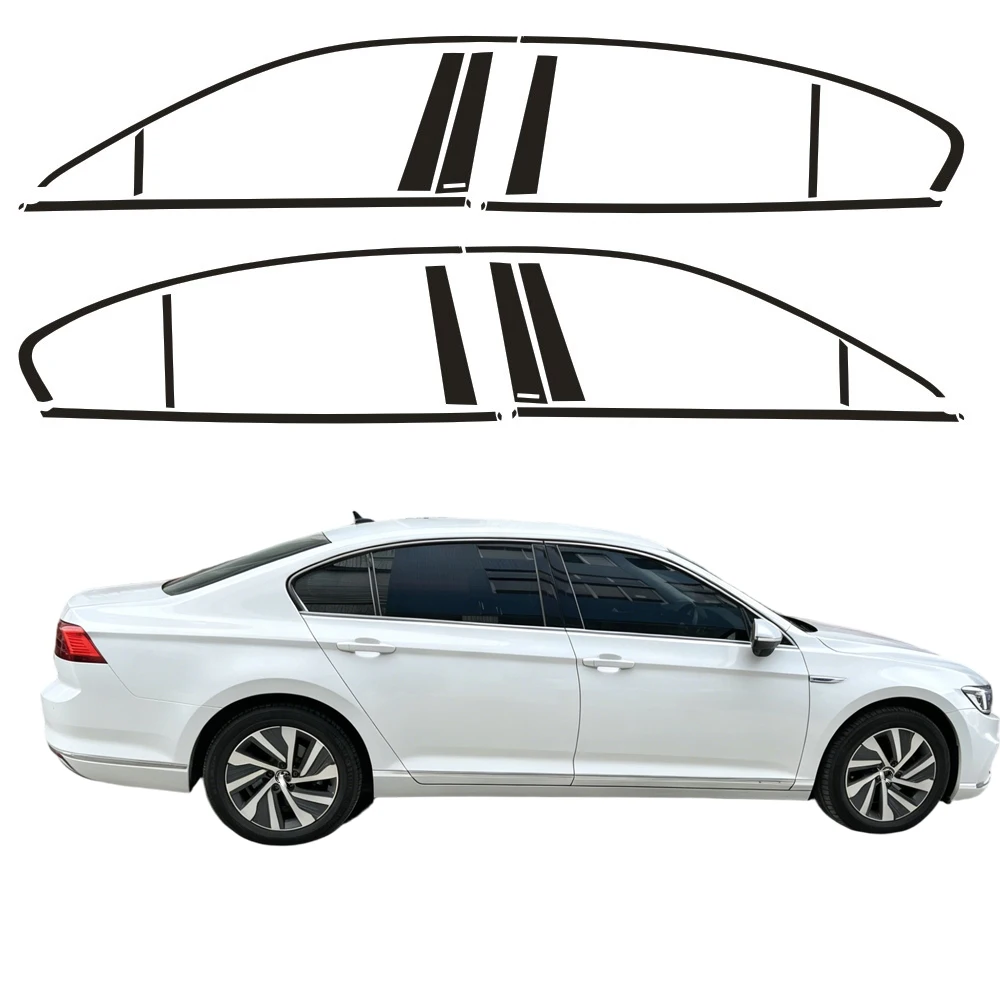 Exterior Window Trim Chrome Delete protective Film For Volkswagen Passat B8 2016-2023 Sedan Glossy/Matte Black Sticker
Exterior Window Trim Chrome Delete protective Film For Volkswagen Passat B8 2016-2023 Sedan Glossy/Matte Black Sticker