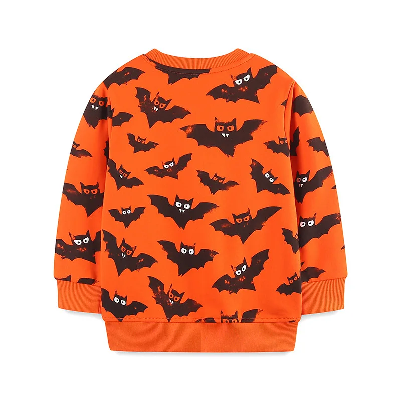 2024 Autumn Winter Baby Boys Halloween Sweatshirt Girls Bat Print Long Sleeve Round Neck Knitted Pullover Tops Children Clothing
2024 Autumn Winter Baby Boys Halloween Sweatshirt Girls Bat Print Long Sleeve Round Neck Knitted Pullover Tops Children Clothing
