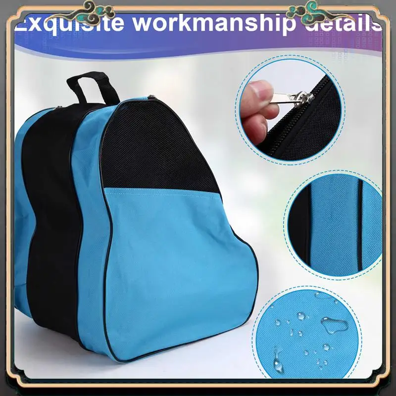 Premium Roller Skate Bag For Ice Skates,Inline Skates&Skate Accessories, Breathable Skate Bag+Adjustable Shoulder Strap
Premium Roller Skate Bag For Ice Skates,Inline Skates&Skate Accessories, Breathable Skate Bag+Adjustable Shoulder Strap