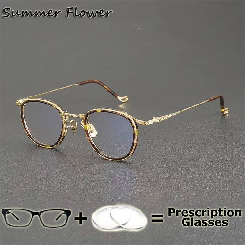 Prescription Glasses Women Acetate Round Myopia Photochromic Lenses Men's Medical Vision Optical Lens Recipe Presbyopia Glasses
Prescription Glasses Women Acetate Round Myopia Photochromic Lenses Men's Medical Vision Optical Lens Recipe Presbyopia Glasses