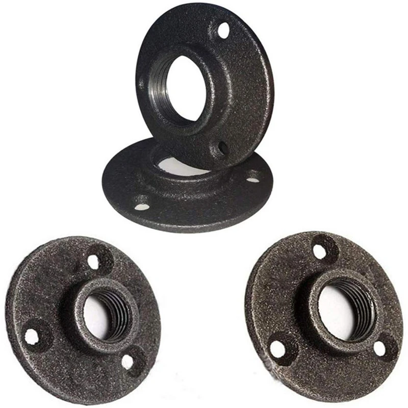 1/5pcs Iron Pipe Fittings Wall Mount Floor Antique DN15 DN20 Flange Piece Hardware Tool Cast Iron Flanges
1/5pcs Iron Pipe Fittings Wall Mount Floor Antique DN15 DN20 Flange Piece Hardware Tool Cast Iron Flanges
