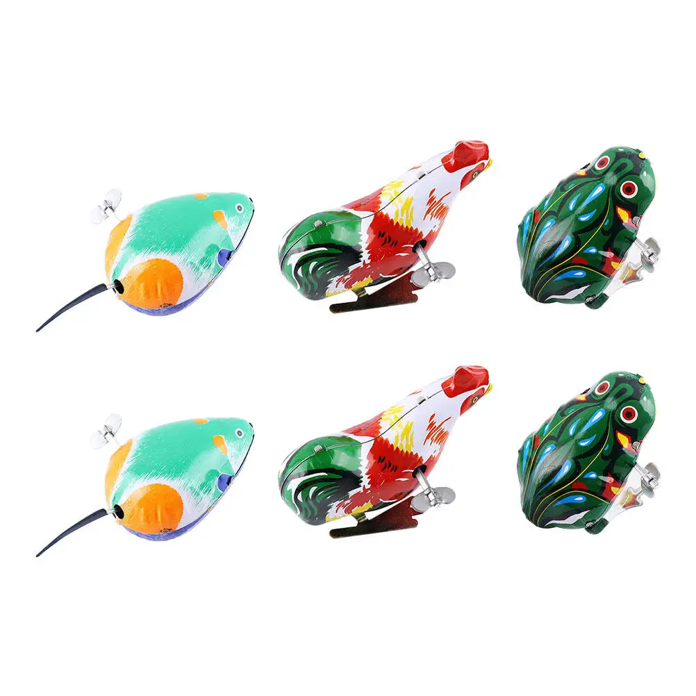 6 Pcs Animal Wind up Toy Clockwork Winding Toys for Kids Wind-up Children Childrens Animals
6 Pcs Animal Wind up Toy Clockwork Winding Toys for Kids Wind-up Children Childrens Animals