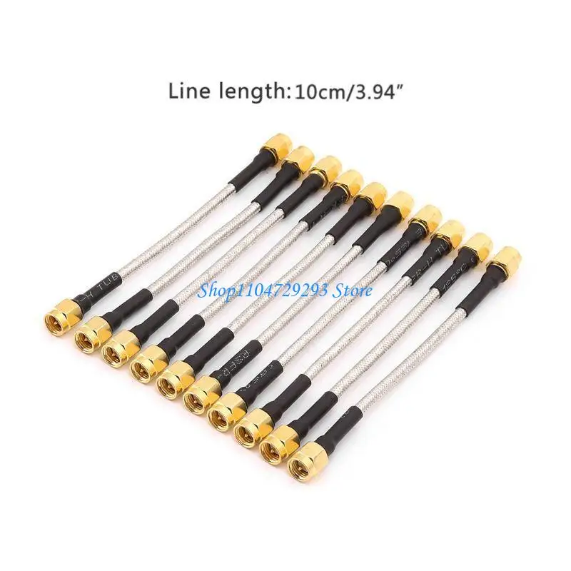 10pcs SMA Male To SMA Male RG402 Pigtail Cable 10cm Semi-rigid Connector Coaxial
10pcs SMA Male To SMA Male RG402 Pigtail Cable 10cm Semi-rigid Connector Coaxial