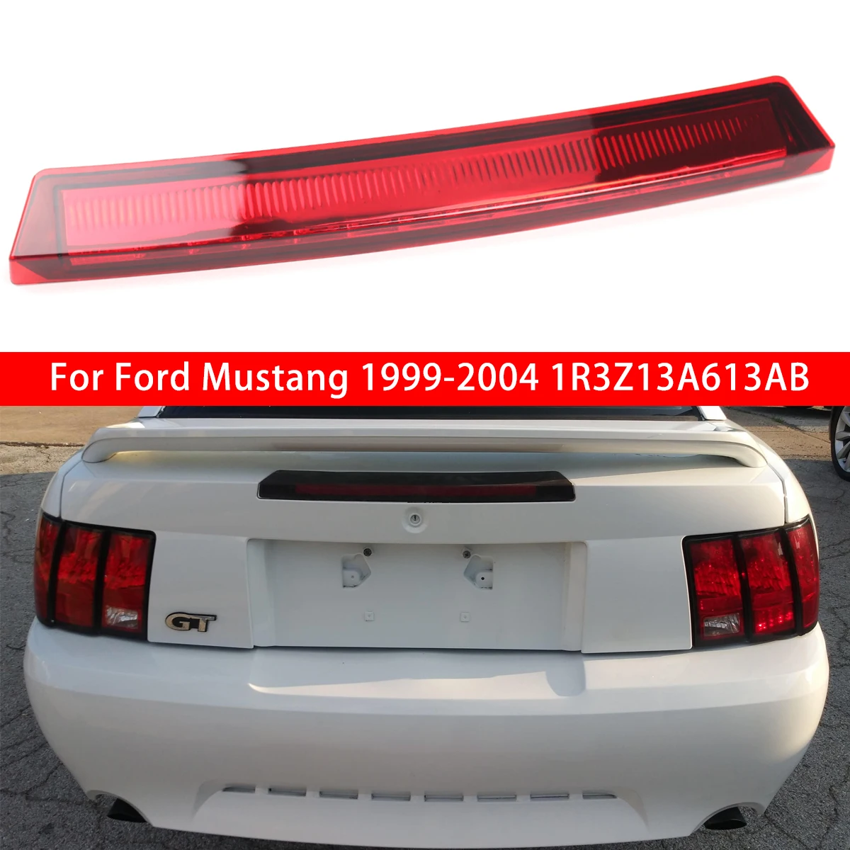 Red Car Third Tail LED Brake Stop Light Rear Trunk Signal Lamp Assembly Fit For MUSTANG 1999-2004 1R3Z13A613AB
Red Car Third Tail LED Brake Stop Light Rear Trunk Signal Lamp Assembly Fit For MUSTANG 1999-2004 1R3Z13A613AB
