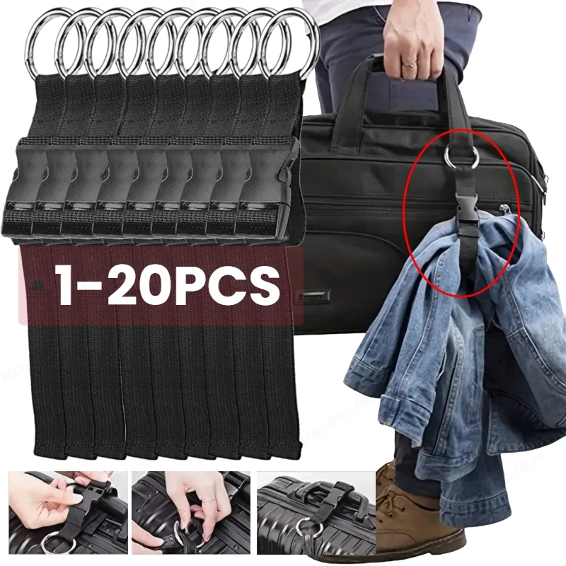 1-20 шт. ремни для разъема багажа с пряжкой для чемодана, добавьте сумку, регулируемые аксессуары для крепления, небольшой инструмент для улицы
1-20 шт. ремни для разъема багажа с пряжкой для чемодана, добавьте сумку, регулируемые аксессуары для крепления, небольшой инструмент для улицы
