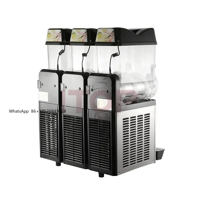 SM12*3(SS Body Panel) Slush Machine Granita Machine Commercial Slush Making Machine Smoothies
SM12*3(SS Body Panel) Slush Machine Granita Machine Commercial Slush Making Machine Smoothies
