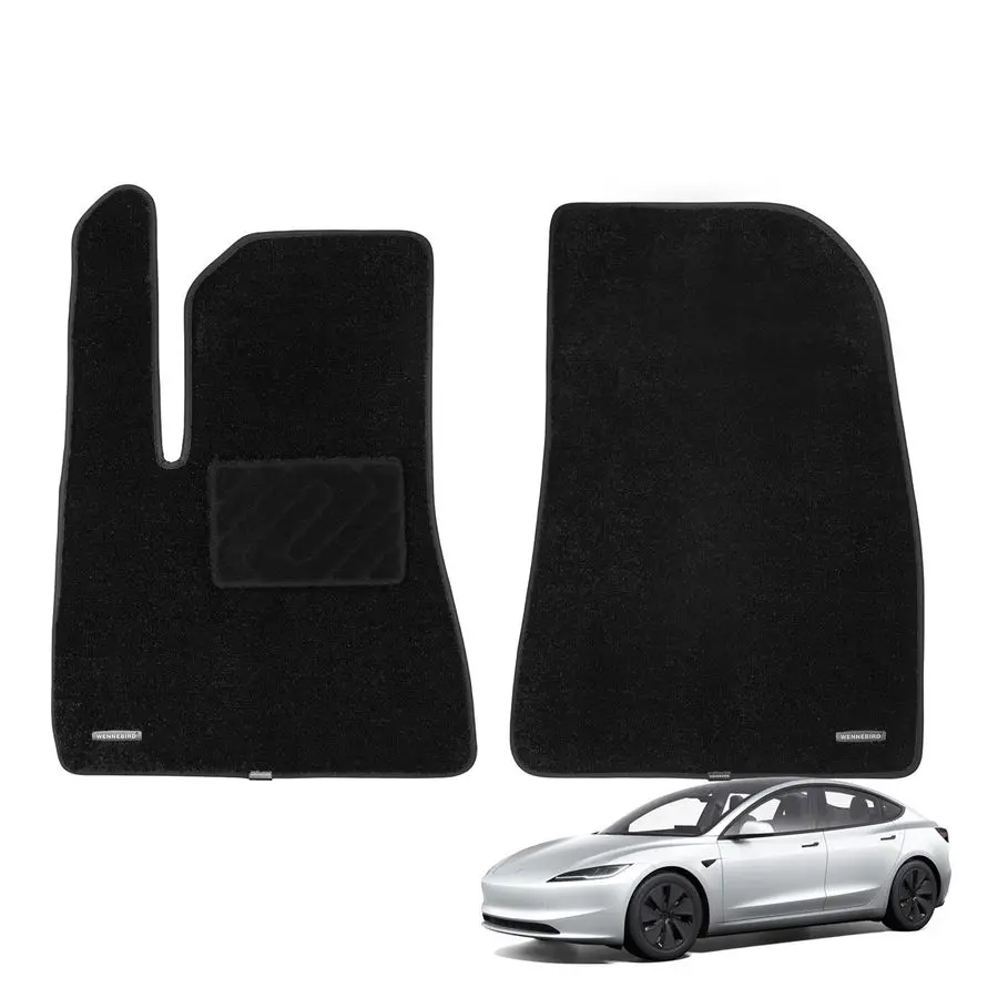 Superior Carpet Front Row Floor Mats for 20242026 Tesla Model 3 Highland, 0.6Inch UltraThick, NoiseReducing, AllWeather Waterpro
Superior Carpet Front Row Floor Mats for 20242026 Tesla Model 3 Highland, 0.6Inch UltraThick, NoiseReducing, AllWeather Waterpro