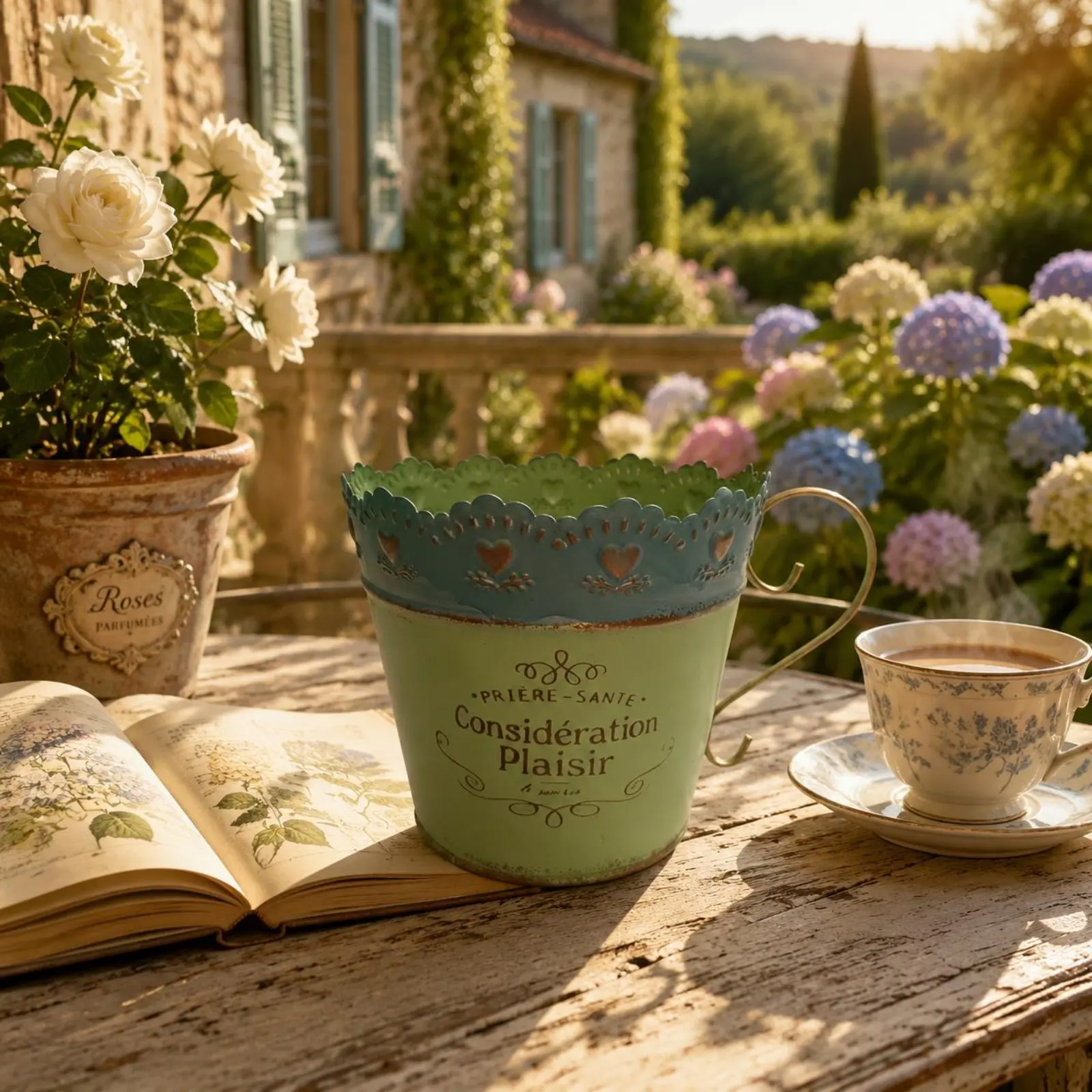 2 Pieces French Design Flower Pot Romantic Look Vintage Flower Vessel Decorative Storage Vessel Multi-Purpose Home Decor
2 Pieces French Design Flower Pot Romantic Look Vintage Flower Vessel Decorative Storage Vessel Multi-Purpose Home Decor