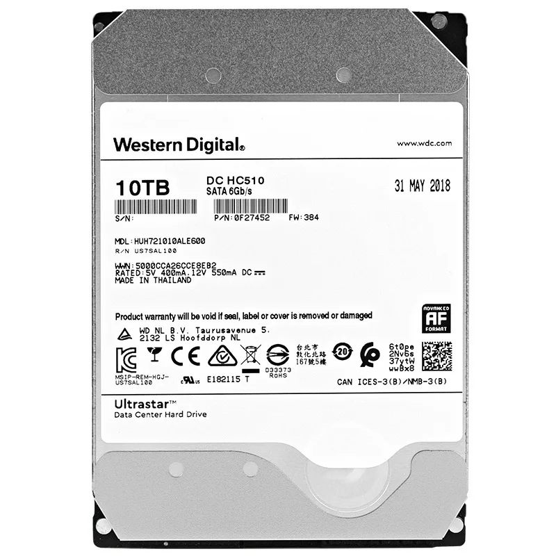 Applicable to SATA Western Digital, enterprise-class helium hard disk 10T/12T/14T/16T/18T/20T 720
Applicable to SATA Western Digital, enterprise-class helium hard disk 10T/12T/14T/16T/18T/20T 720
