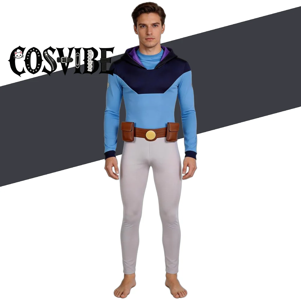 Invincible Thragg Cosplay - Blue Top Grey Pants With Belt Men Adult Cartoon Halloween Carnival Party Outfits
Invincible Thragg Cosplay - Blue Top Grey Pants With Belt Men Adult Cartoon Halloween Carnival Party Outfits