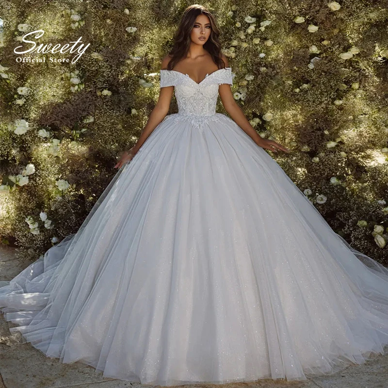 Elegant Wedding Dress Organza With Embroidery Lace Ballgown Heart Boat Neck Sleeveless Bride Lace Up Vestido De Novia Customized
Elegant Wedding Dress Organza With Embroidery Lace Ballgown Heart Boat Neck Sleeveless Bride Lace Up Vestido De Novia Customized