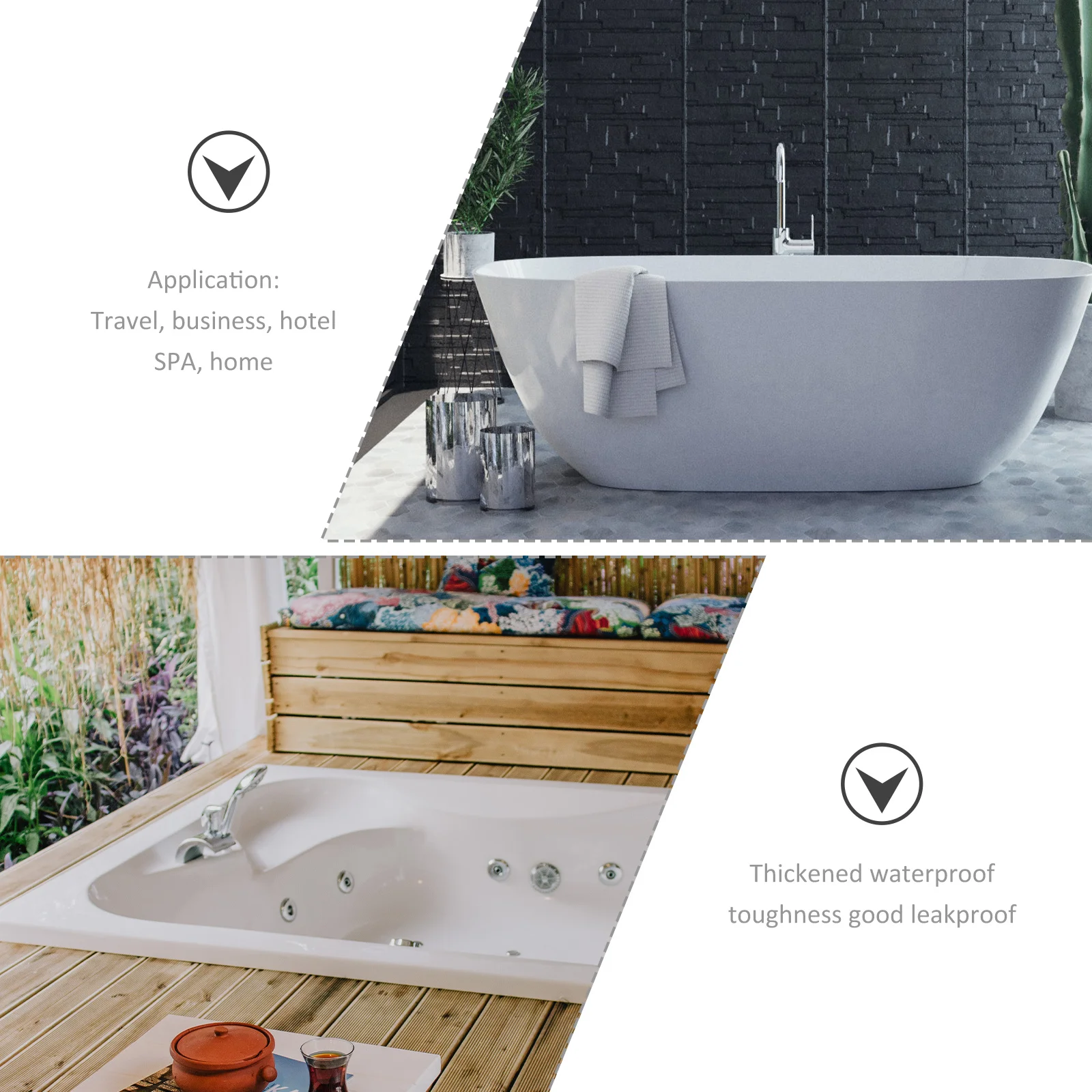 10Pcs Simple Thickened Disposable Bathtub Covers Practical Comfortable Hotel Home Salon Bath Bag Simple Hotel Bathtub Cover
10Pcs Simple Thickened Disposable Bathtub Covers Practical Comfortable Hotel Home Salon Bath Bag Simple Hotel Bathtub Cover