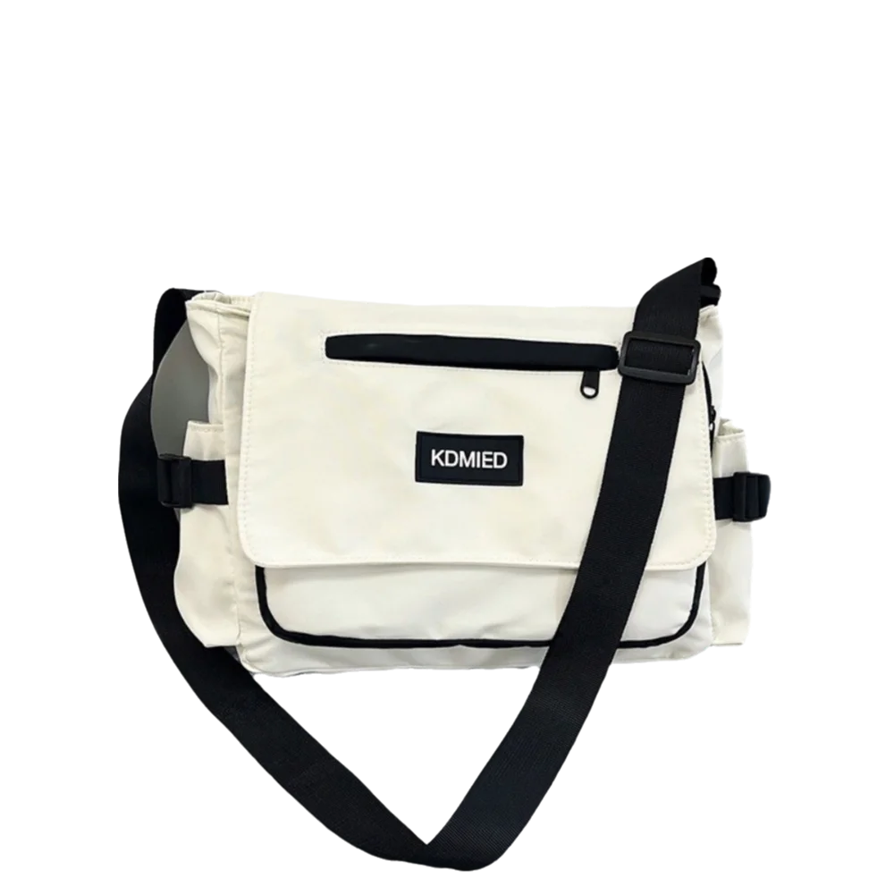 Large-capacity Student Messenger Bag Letter Print Patchwork Color Canvas Crossbody Bags Versatile Schoolbags Nylon Shoulder Bag
Large-capacity Student Messenger Bag Letter Print Patchwork Color Canvas Crossbody Bags Versatile Schoolbags Nylon Shoulder Bag