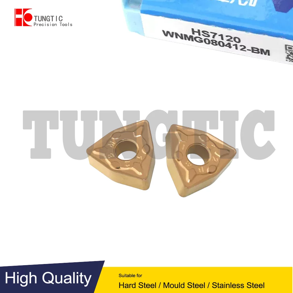 WNMG080412-BM WNMG080408-BM HS7225 HS7120 HS7125 Turning Cutter CNC Insert Cutting Tool Machining Metal Insert
WNMG080412-BM WNMG080408-BM HS7225 HS7120 HS7125 Turning Cutter CNC Insert Cutting Tool Machining Metal Insert