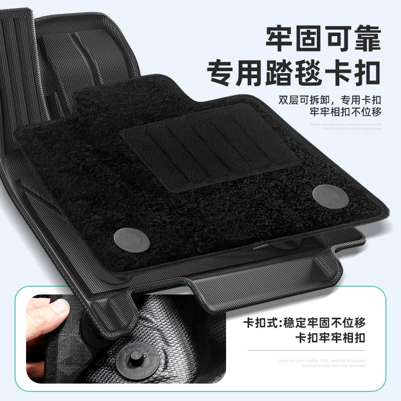 TPE Car Floor Mat for BMW X5L G18 2022-2025 LWB Floor Liners 3D Car Mat Waterproof Car Liners Non-slip Carpets
TPE Car Floor Mat for BMW X5L G18 2022-2025 LWB Floor Liners 3D Car Mat Waterproof Car Liners Non-slip Carpets