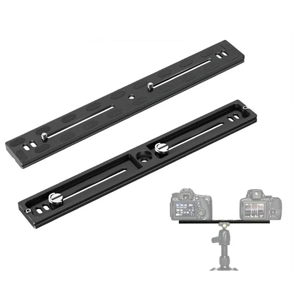 Screw Aluminum Alloy Quick Release Ball Head Camera Mounting Plate Camera Tripod Plate Tripod Mount Adapter Tripod Long Plate
Screw Aluminum Alloy Quick Release Ball Head Camera Mounting Plate Camera Tripod Plate Tripod Mount Adapter Tripod Long Plate