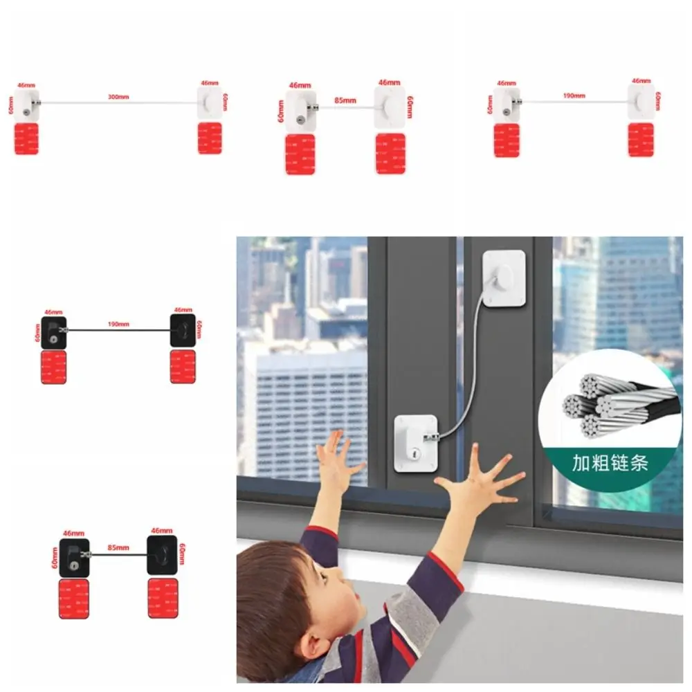 Детский защитный замок для окон, пластиковое защитное оборудование, универсальные замки безопасности, однотонные замки для ящиков
Детский защитный замок для окон, пластиковое защитное оборудование, универсальные замки безопасности, однотонные замки для ящиков