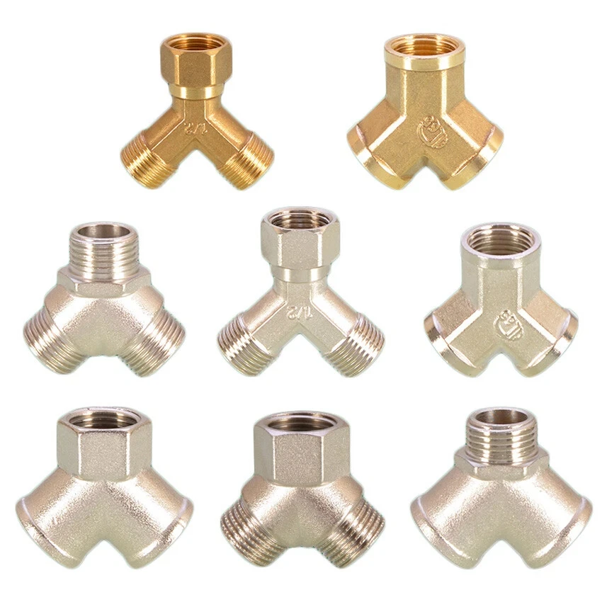1/2/5 шт. латунь 1/2 "1/4" 3/8 "латунная внутренняя/наружная резьба "Y" 3-ходовой соединительный адаптер для фитингов для труб
1/2/5 шт. латунь 1/2 "1/4" 3/8 "латунная внутренняя/наружная резьба "Y" 3-ходовой соединительный адаптер для фитингов для труб