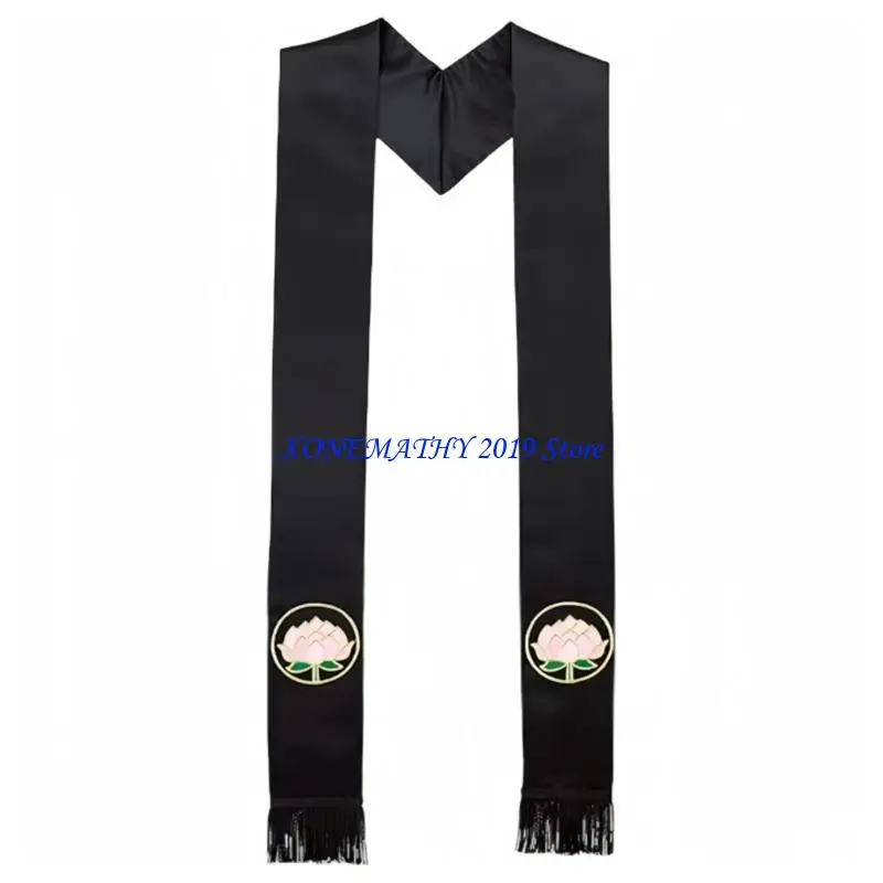 F42F Simple Fashion Clergy Stole For Multiple Occasion Church Event And Social Gatherings Lightweight Comfortable Scarf
F42F Simple Fashion Clergy Stole For Multiple Occasion Church Event And Social Gatherings Lightweight Comfortable Scarf