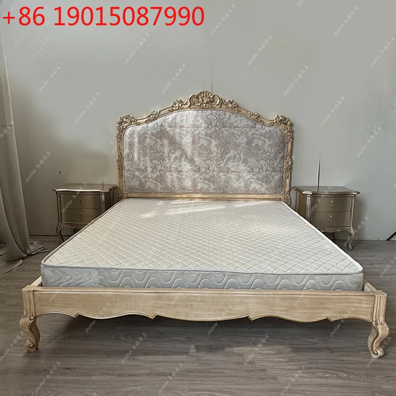 Простая мягкая сумка из массива дерева, двуспальная кровать, французская спальня, кровать принцессы, высококачественная настройка
Простая мягкая сумка из массива дерева, двуспальная кровать, французская спальня, кровать принцессы, высококачественная настройка