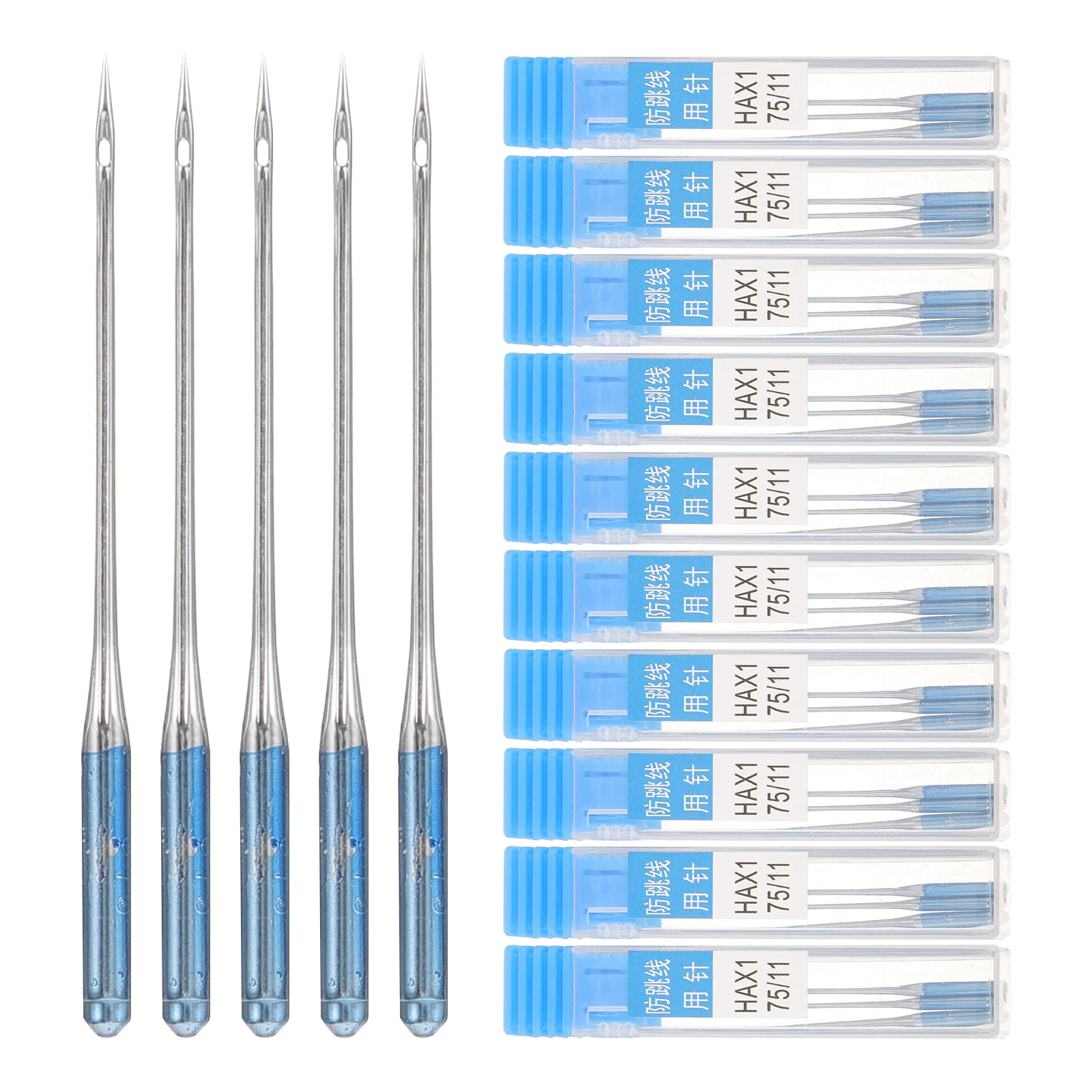 10Sets Metal Sewing Machine Needles Practical Wear-Resistant Universal Fabric Stitching Supplies Embroidery Machine Needles
10Sets Metal Sewing Machine Needles Practical Wear-Resistant Universal Fabric Stitching Supplies Embroidery Machine Needles
