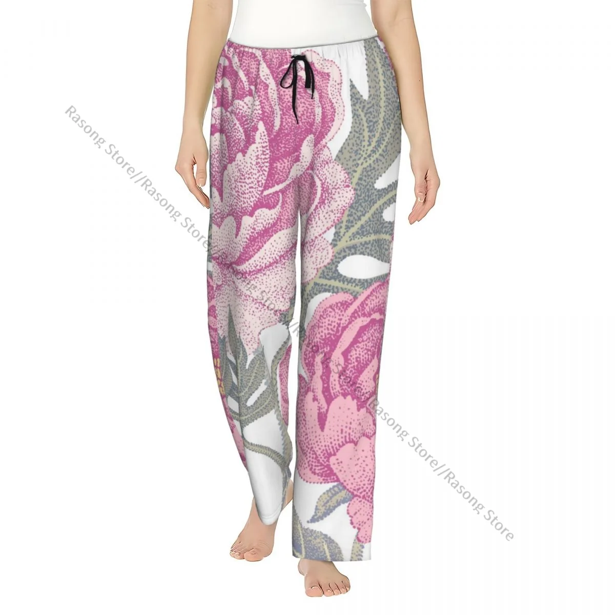 Pink Floral Flannel Pajama Pants for Women Soft Warm Sleep Pants with Elastic Waistband
Pink Floral Flannel Pajama Pants for Women Soft Warm Sleep Pants with Elastic Waistband