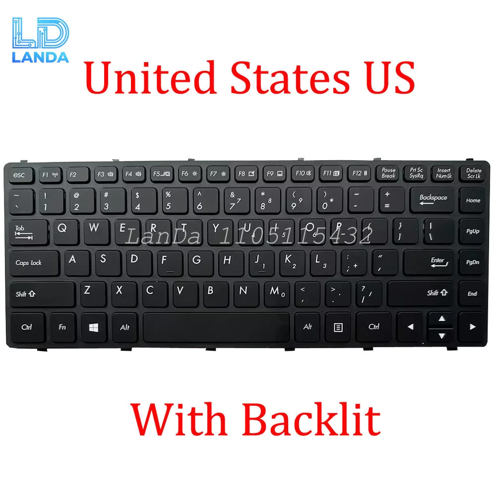 OEM-ноутбук с клавиатурой с подсветкой для V138418HS1 V00 UI-RO 531090280031 США, черный с рамкой, новый
OEM-ноутбук с клавиатурой с подсветкой для V138418HS1 V00 UI-RO 531090280031 США, черный с рамкой, новый