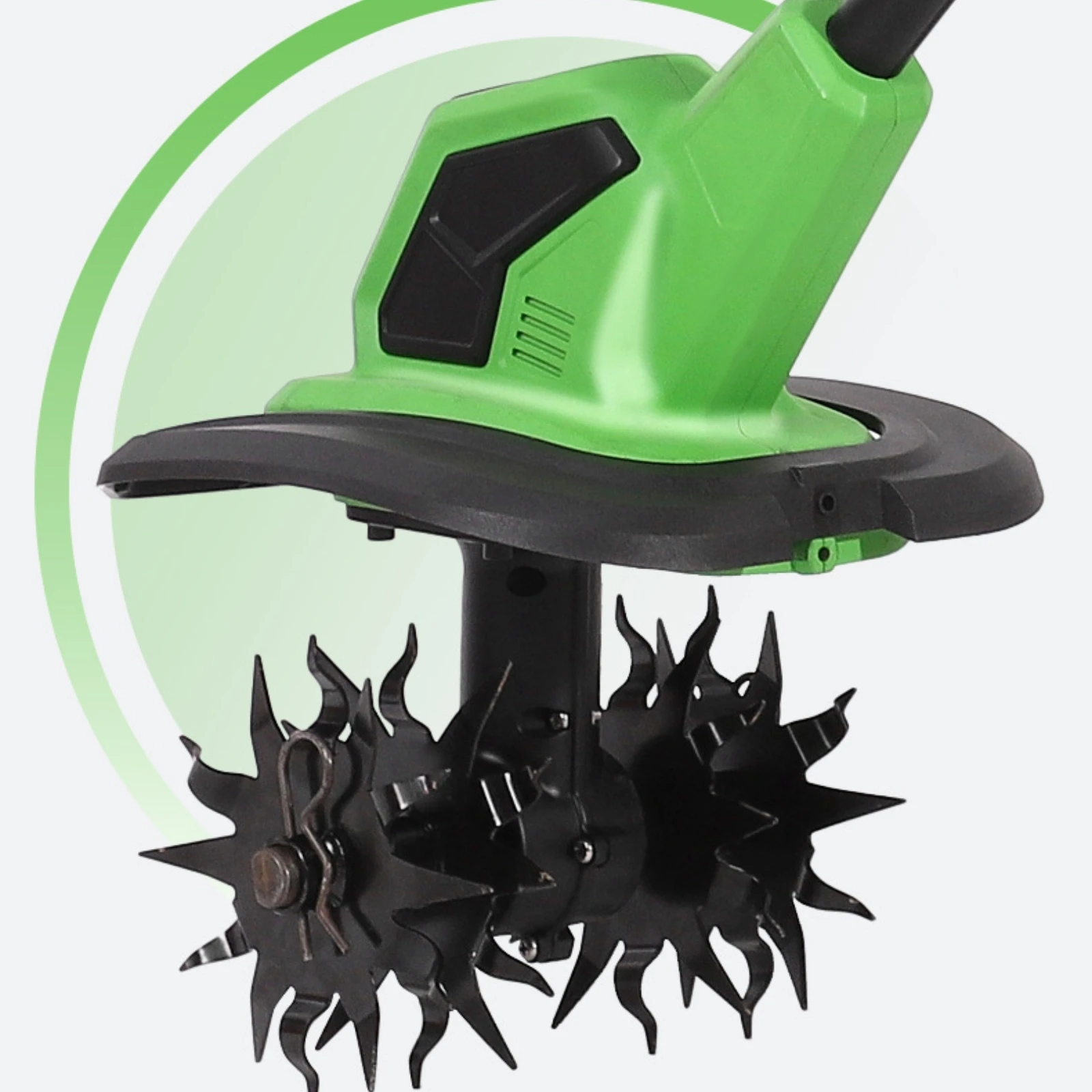 Handheld Cordless Tiller Easy Soil Loosening Battery Powered Cultivator Cordless Tiller Powerful Handheld Cultivator for Farm
Handheld Cordless Tiller Easy Soil Loosening Battery Powered Cultivator Cordless Tiller Powerful Handheld Cultivator for Farm