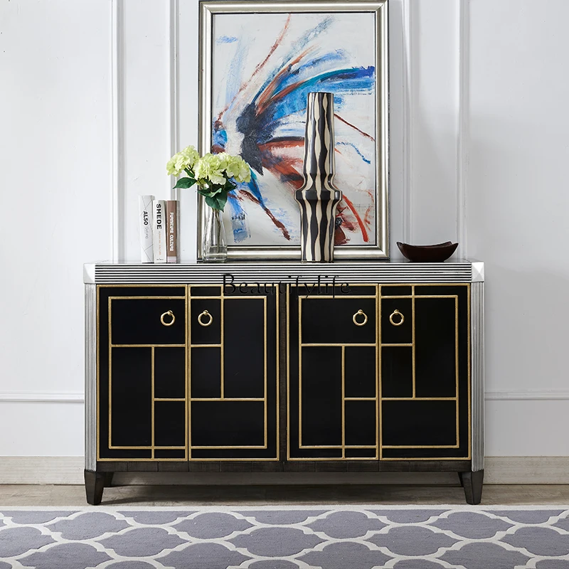 New Chinese-style entrance cabinet, entrance partition decorative cabinet, simple household
New Chinese-style entrance cabinet, entrance partition decorative cabinet, simple household