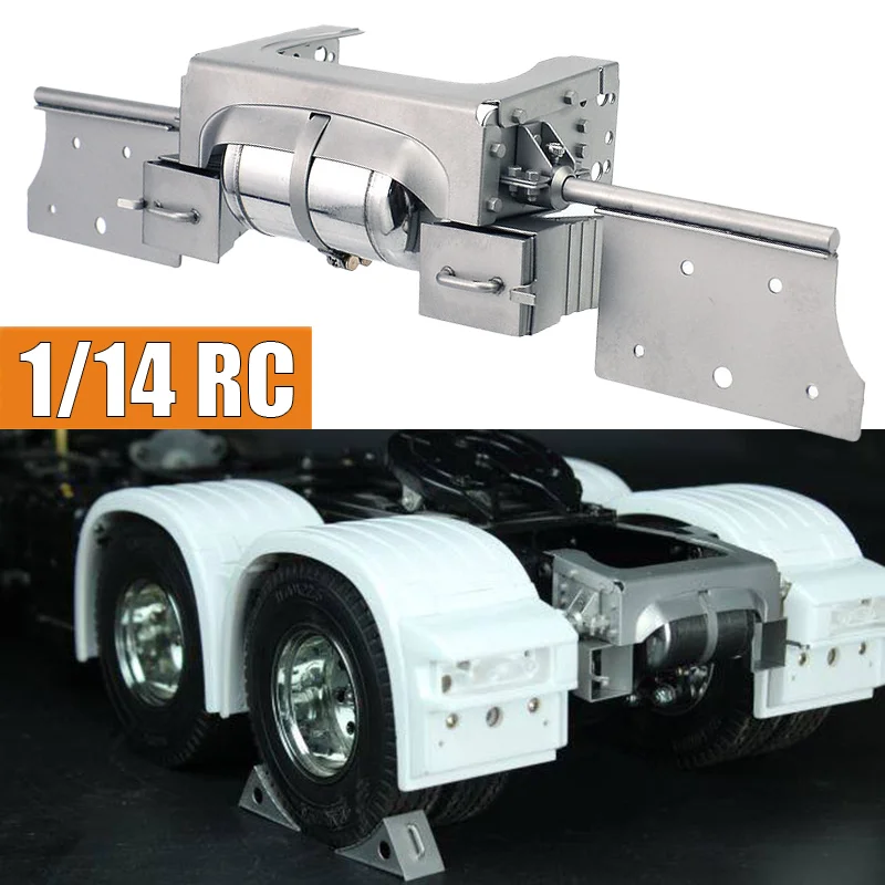 Metal Simulation Tail Boom Bumper Gas Tank for 1/14 Tamiya RC Truck SCANIA 770S R620 R470 MAN Upgrade Accessories
Metal Simulation Tail Boom Bumper Gas Tank for 1/14 Tamiya RC Truck SCANIA 770S R620 R470 MAN Upgrade Accessories