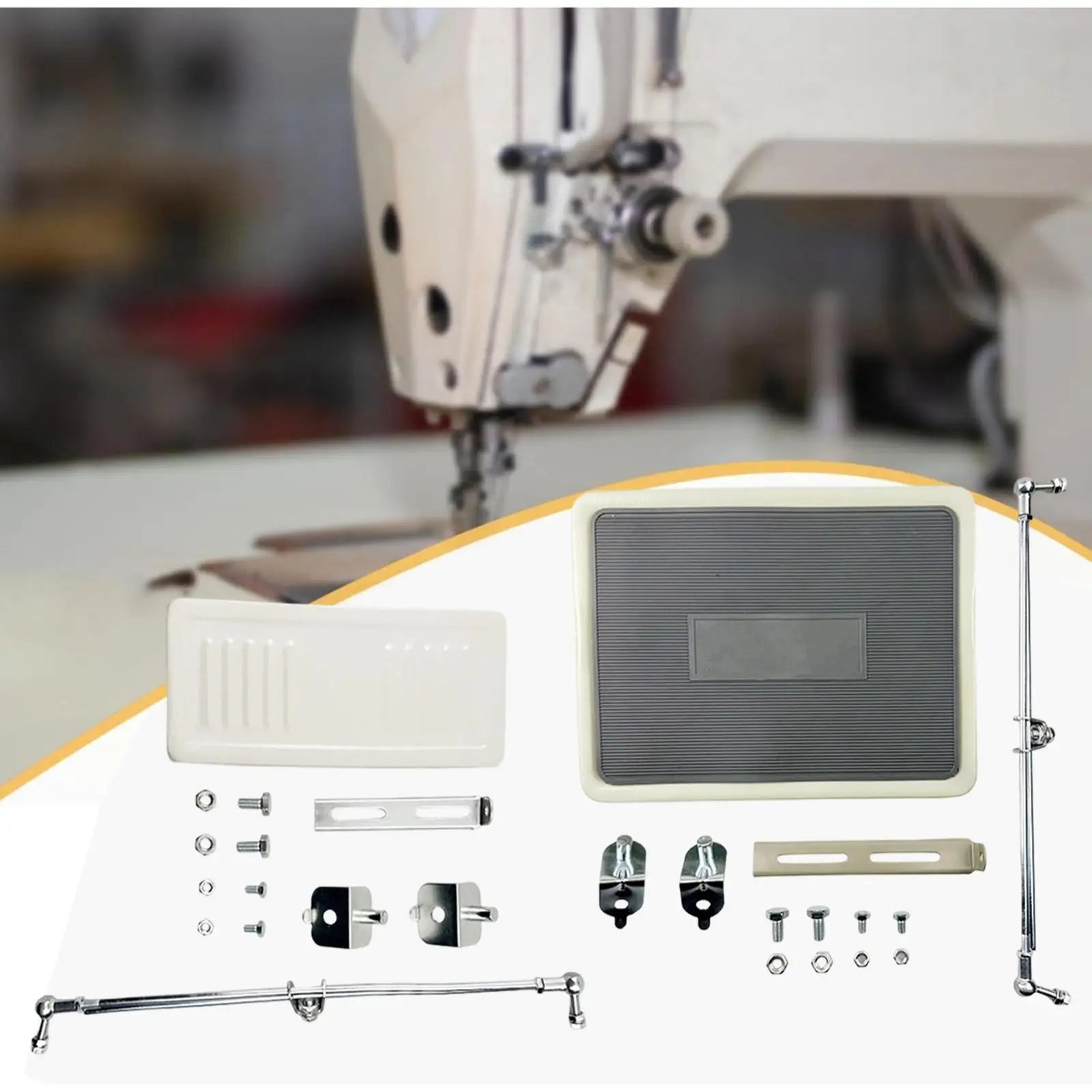 Sewing Machine Foot Pedal Metal Assembly Set Premium Accessory Sturdy Durability for Portable Sewing Machine Upgrades
Sewing Machine Foot Pedal Metal Assembly Set Premium Accessory Sturdy Durability for Portable Sewing Machine Upgrades