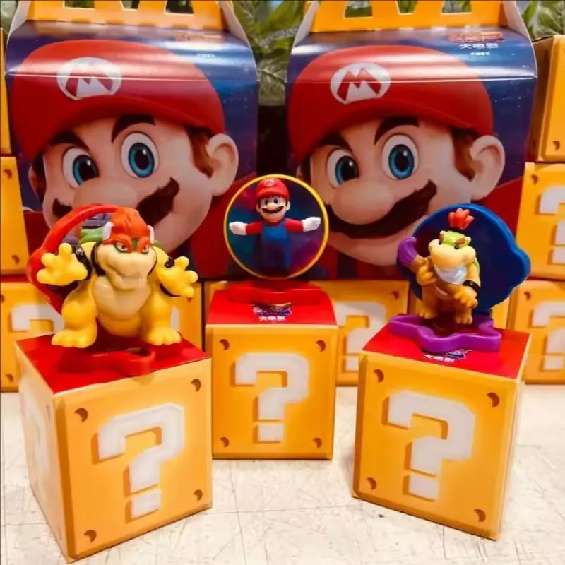 Hot Mcdonald'S Latest Style Happy Meal Blind Box The Super Mario Bros Pendant Figure Blind Box Collection Model Doll Toy Gift
Hot Mcdonald'S Latest Style Happy Meal Blind Box The Super Mario Bros Pendant Figure Blind Box Collection Model Doll Toy Gift
