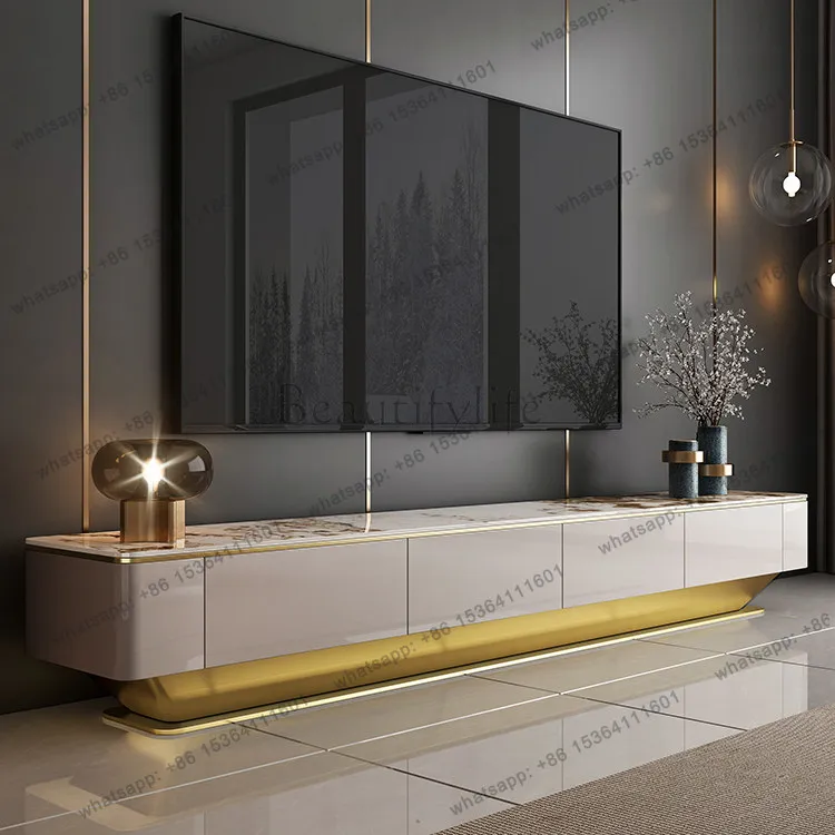 Light luxury slate TV cabinet living room simple modern solid wood TV cabinet
Light luxury slate TV cabinet living room simple modern solid wood TV cabinet