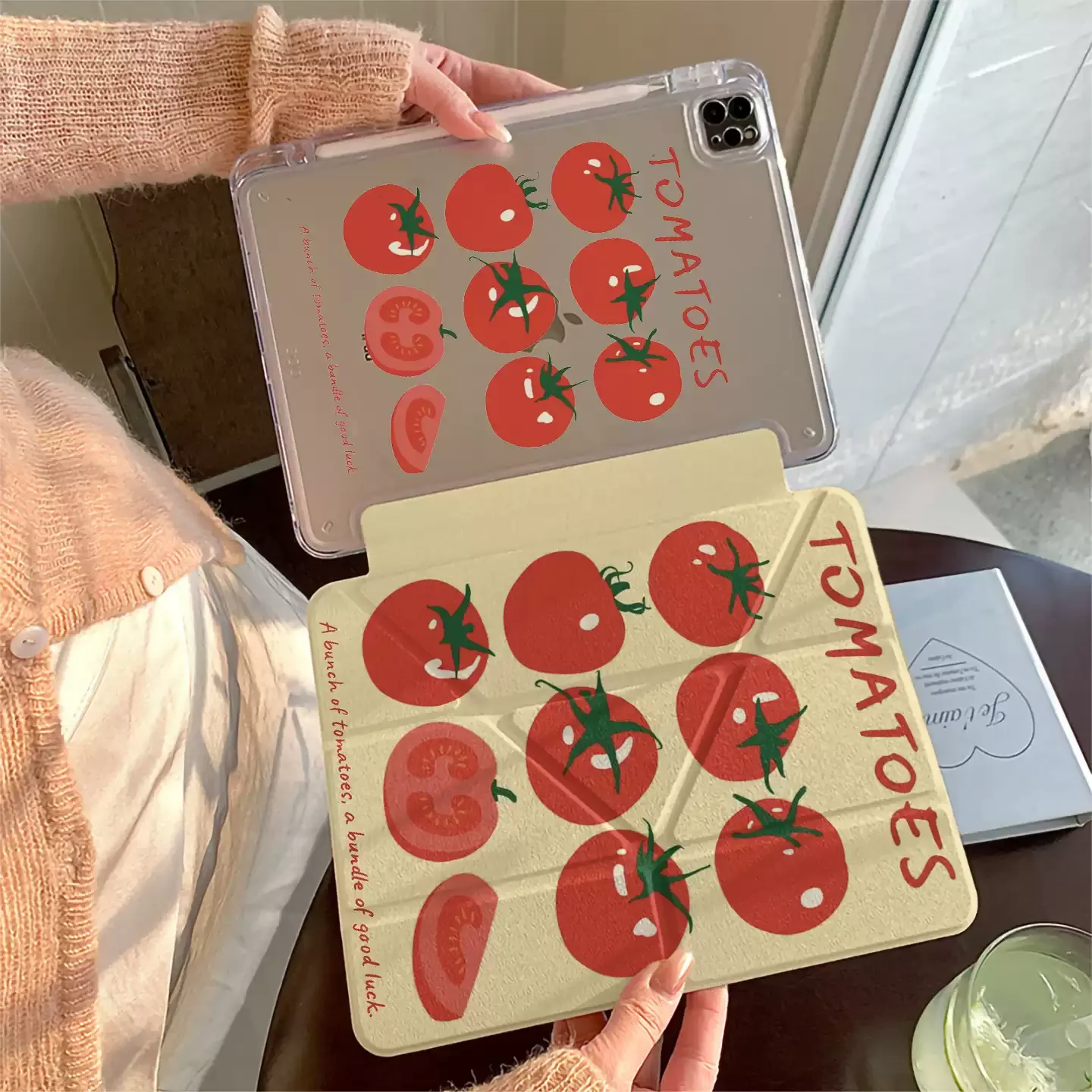 Cute Tomato Illustration Tablet Case For iPad Pro 11 12.9 13 M2 M4 M3 M5 Shell 8.3 9.7 10.2 5/6/7/8/9/10/11th Air 4 5 6 7 Cover
Cute Tomato Illustration Tablet Case For iPad Pro 11 12.9 13 M2 M4 M3 M5 Shell 8.3 9.7 10.2 5/6/7/8/9/10/11th Air 4 5 6 7 Cover