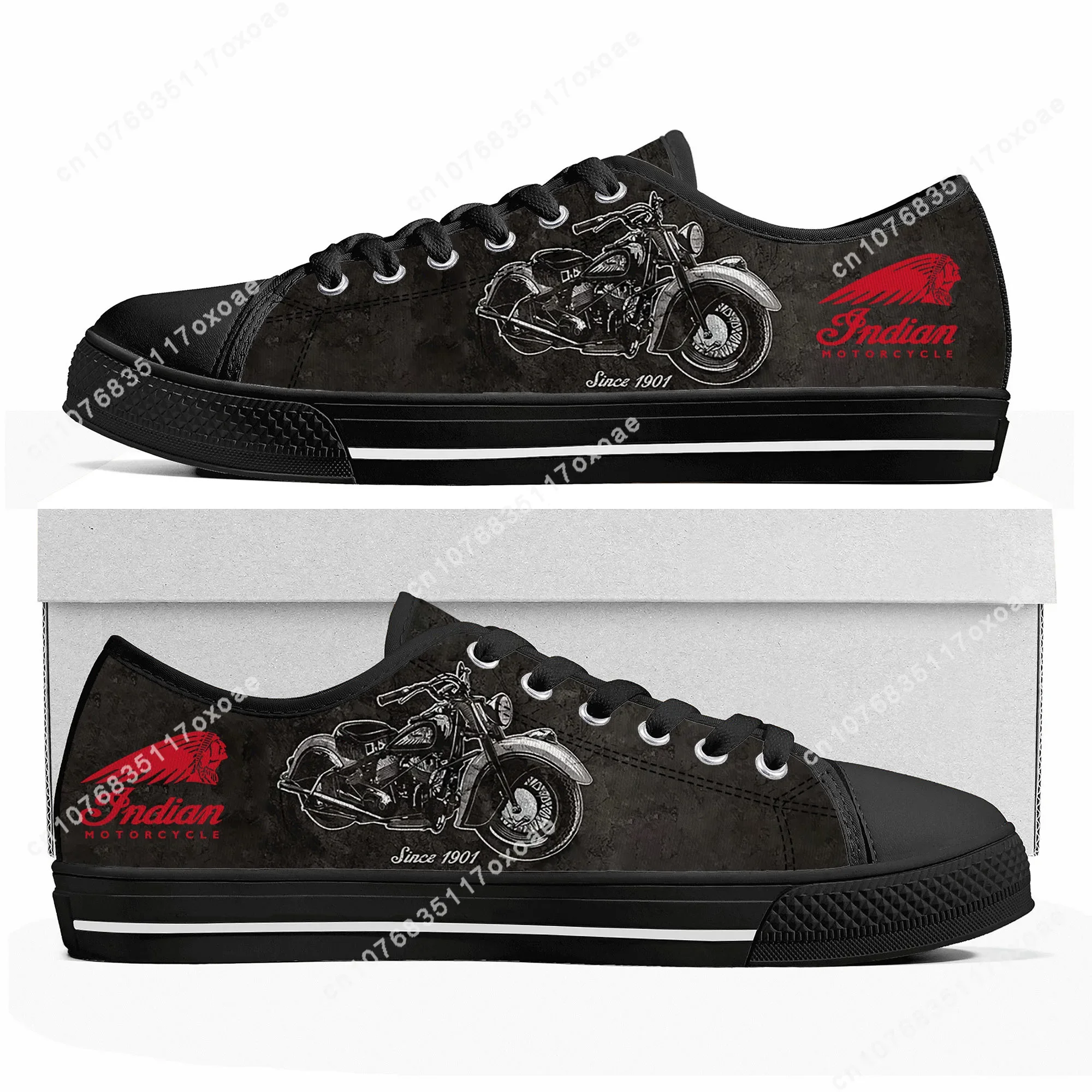 Indian Vintage Motorcycles Low Top Sneakers Mens Womens Teenager High Quality Canvas Sneaker couple Casual Shoes Customize Shoe
Indian Vintage Motorcycles Low Top Sneakers Mens Womens Teenager High Quality Canvas Sneaker couple Casual Shoes Customize Shoe