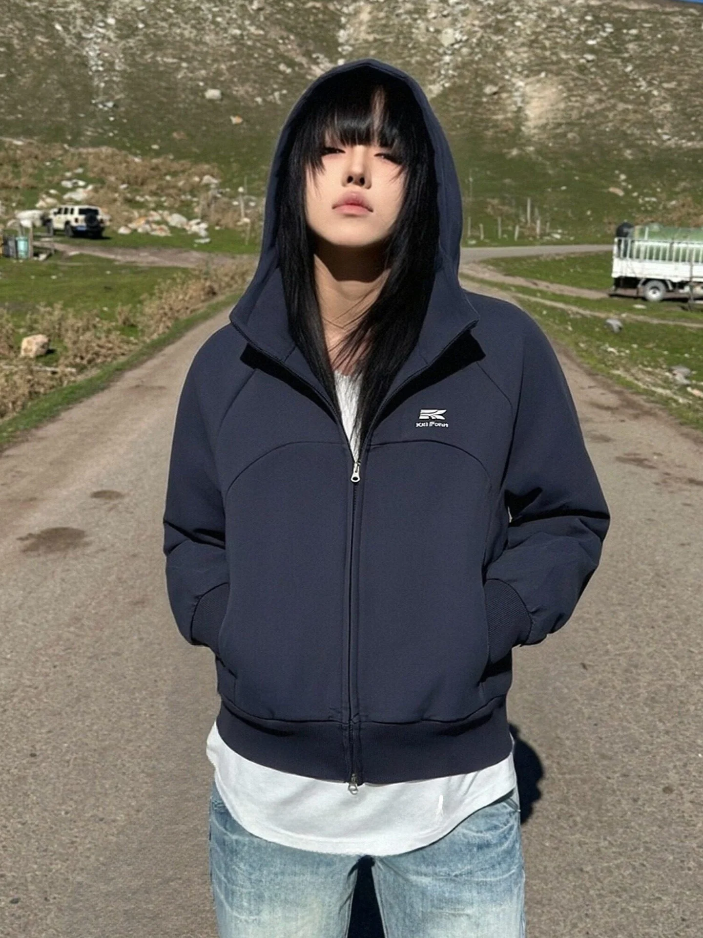 American Sle Heavyweight Hoodie Jaet Women's Spring Faion Zipper Open Cardigan Couple Loose Casual Sports Sle Top
American Sle Heavyweight Hoodie Jaet Women's Spring Faion Zipper Open Cardigan Couple Loose Casual Sports Sle Top