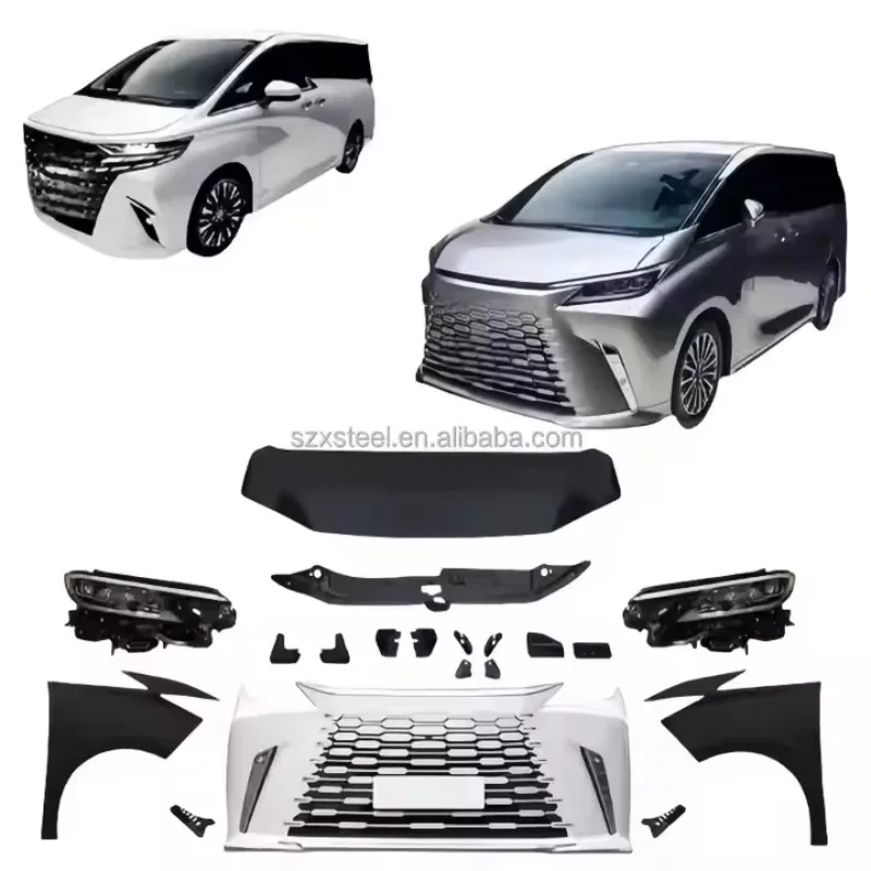 Modification Upgrade Body Modification Kit for 2015-2017 for Alpha Compatible with 2024 for Lexus LM500H Belt Line Versio
Modification Upgrade Body Modification Kit for 2015-2017 for Alpha Compatible with 2024 for Lexus LM500H Belt Line Versio