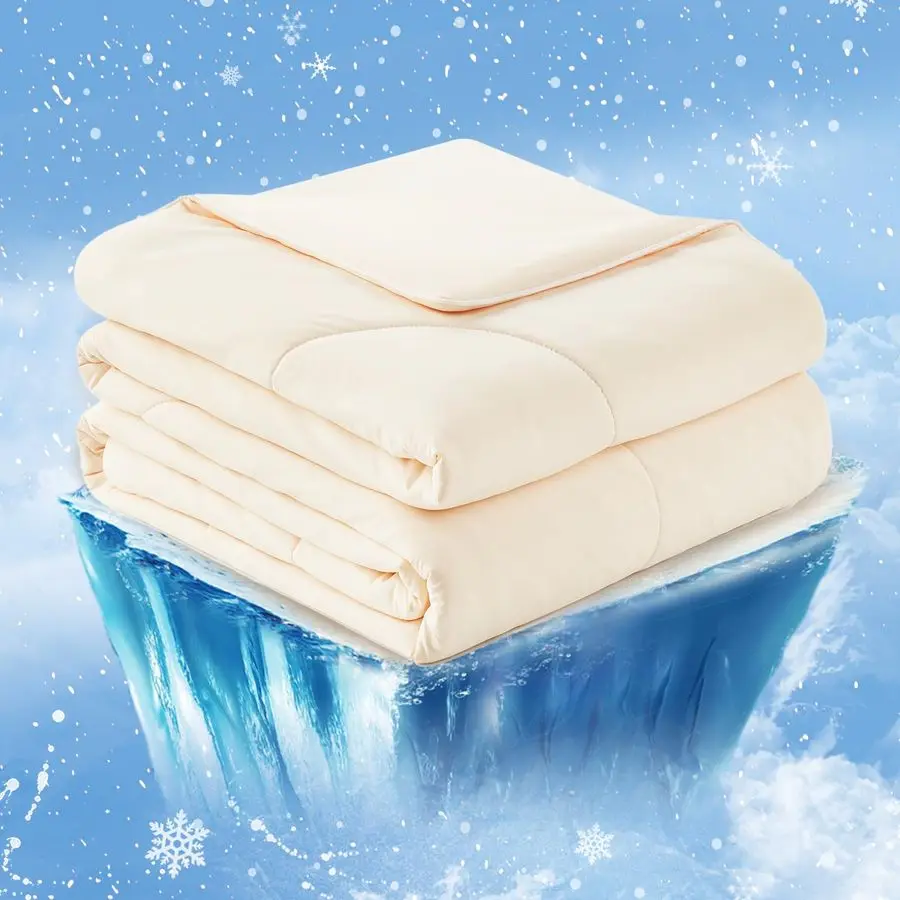 Охлаждающее одеяло размера King Size, охлаждающие одеяла для горячих сна и ночных пота, желтое летнее одеяло для кровати размера King Size, Brea
Охлаждающее одеяло размера King Size, охлаждающие одеяла для горячих сна и ночных пота, желтое летнее одеяло для кровати размера King Size, Brea