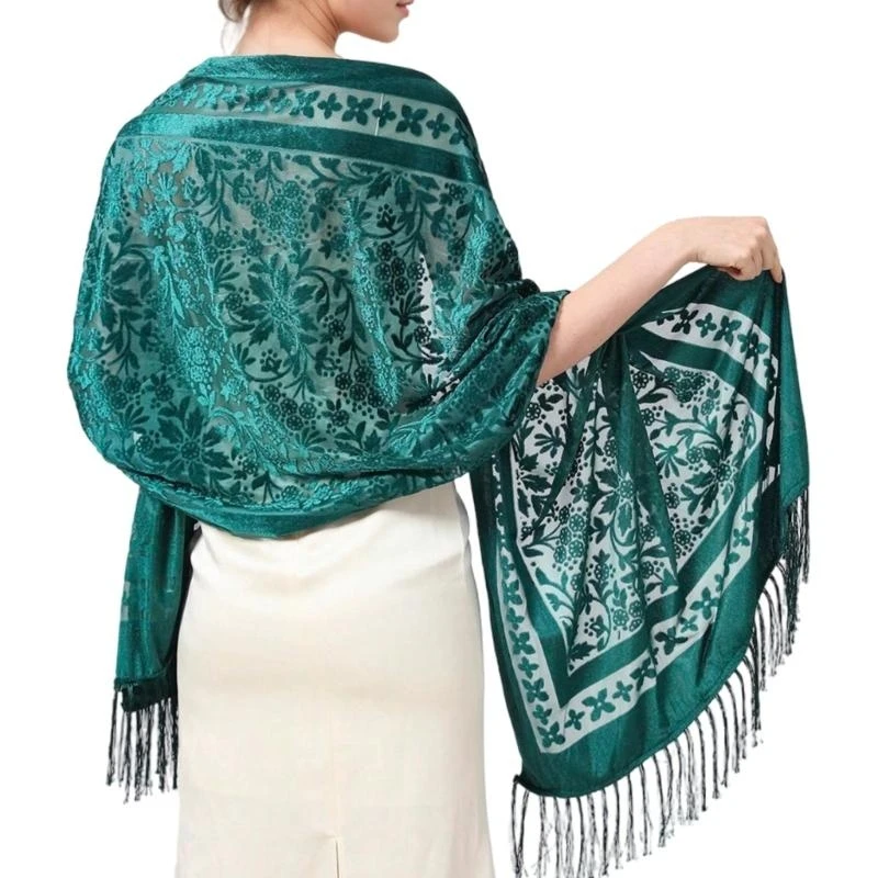 5asd Women's Shawl Evening Dress Fringed Shoulder Wrap Traditional Chinese Kerchief
5asd Women's Shawl Evening Dress Fringed Shoulder Wrap Traditional Chinese Kerchief